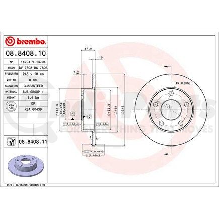 Brembo 08.8408.11