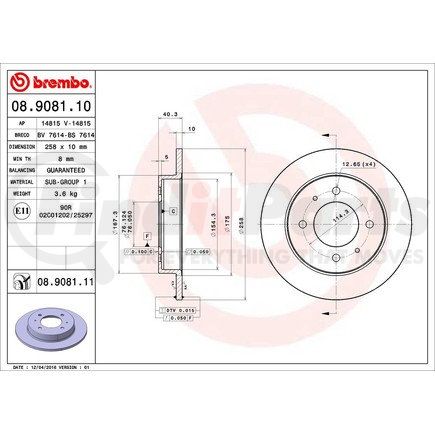 Brembo 08.9081.11