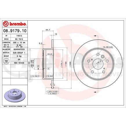 Brembo 08.9179.10