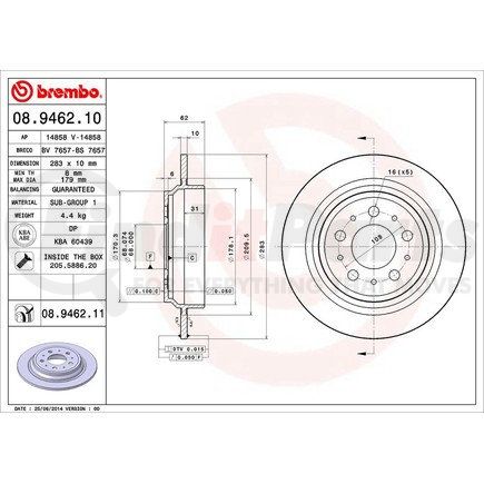 Brembo 08.9462.11