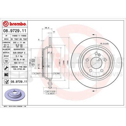 Brembo 08.9729.11