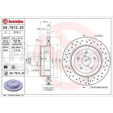 Brembo 09.7813.2X