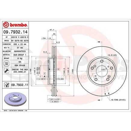 Brembo 09.7932.11