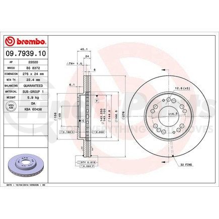 Brembo 09.7939.10