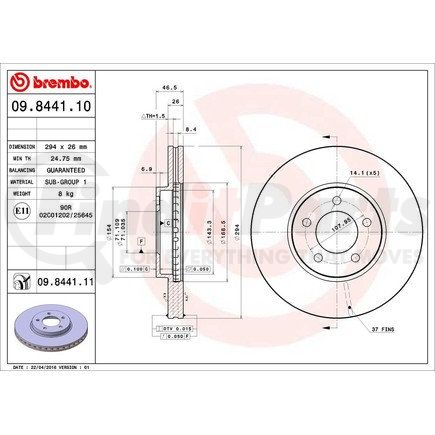 Brembo 09.8441.11