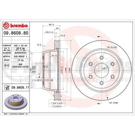 Brembo 09.8608.81