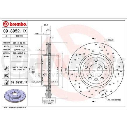Brembo 09.8952.1X