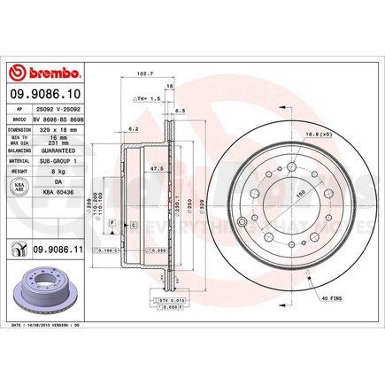 Brembo 09.9086.11