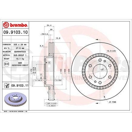 Brembo 09.9103.11