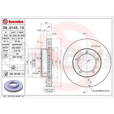 Brembo 09.9143.11