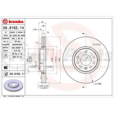 Brembo 09.9162.11