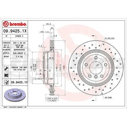 Brembo 09.9425.1X