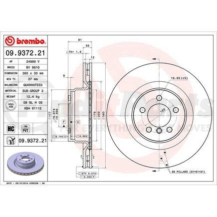 Brembo 09.9372.21