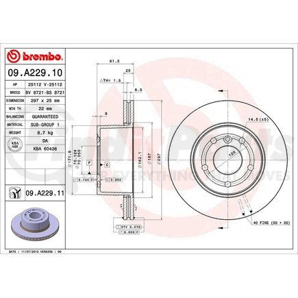 Brembo 09.A229.11