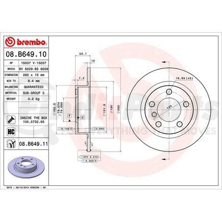 Brembo 08.B649.11