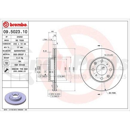 Brembo 09.5023.10