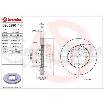 Brembo 09.5290.14