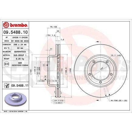 Brembo 09.5488.11
