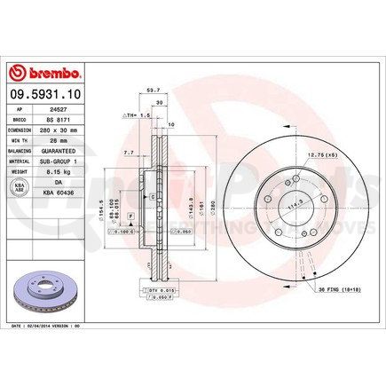 Brembo 09.5931.10