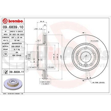 Brembo 09.6839.11
