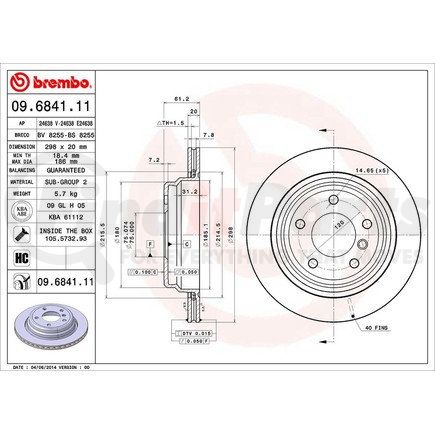 Brembo 09.6841.11