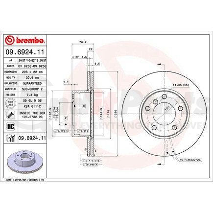 Brembo 09.6924.11