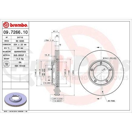 Brembo 09.7266.10