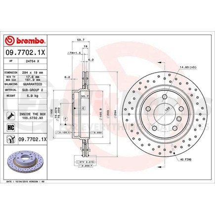 Brembo 09.7702.1X 