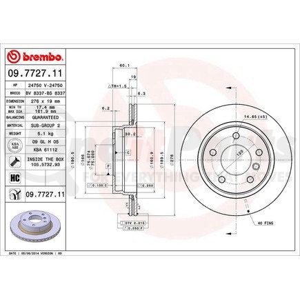 Brembo 09.7727.11