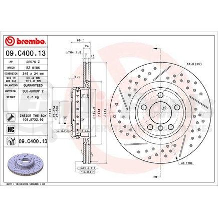 Brembo 09.C400.13 