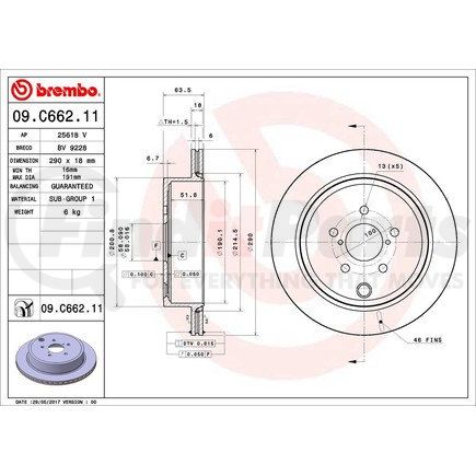 Brembo 09.C662.11
