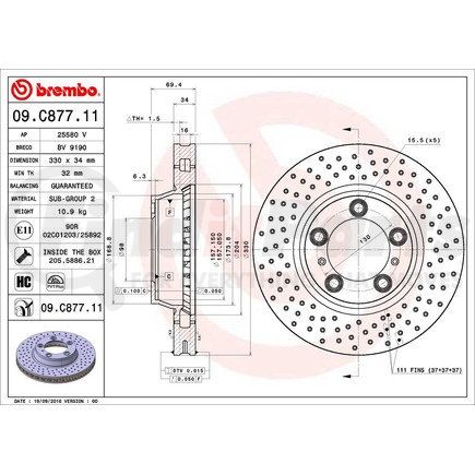 Brembo 09.C877.11