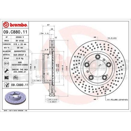 Brembo 09.C880.11
