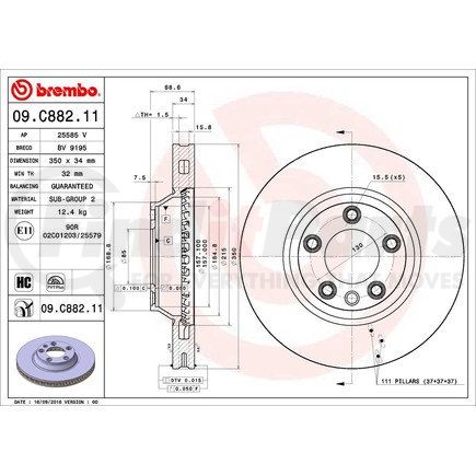 Brembo 09.C882.11