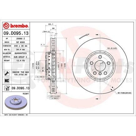 Brembo 09.D095.13