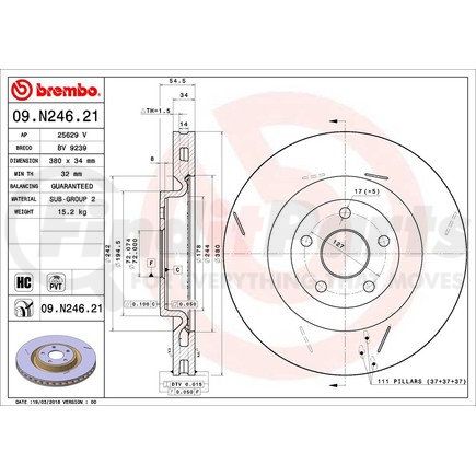 Brembo 09.N246.21 