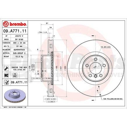 Brembo 09A77111 