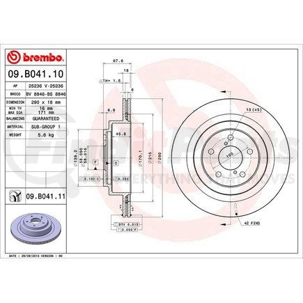 Brembo 09.B041.11