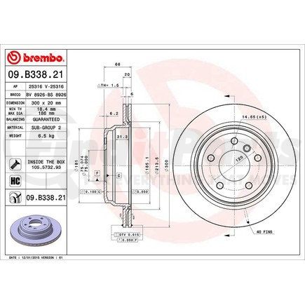 Brembo 09.B338.21