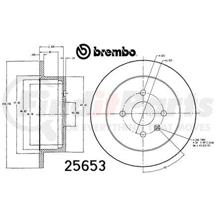 Brembo 25653