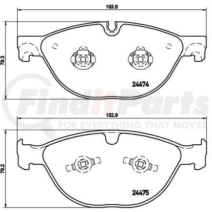 Brembo P36025 