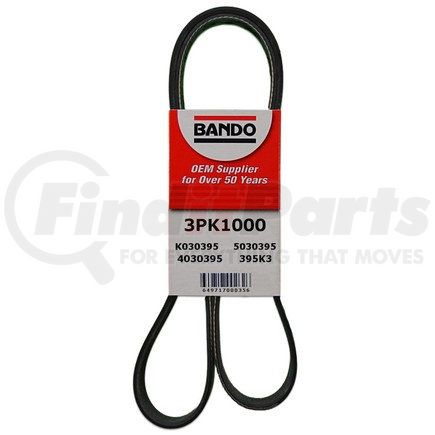 Bando 3PK1000 Serpentine Belt