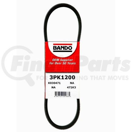 Bando 3PK1200 Serpentine Belt