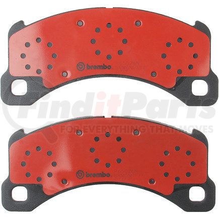 Brembo P65026N Disc Brake Pad for PORSCHE