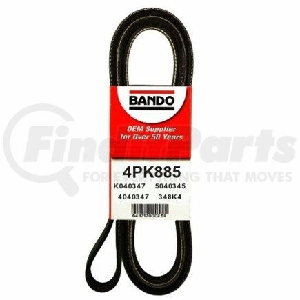 Bando 4PK885 Serpentine Belt