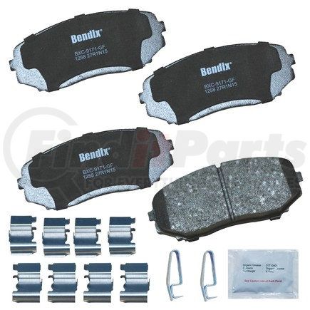 Bendix CFC1258 Premium Copper-Free Brake Pad