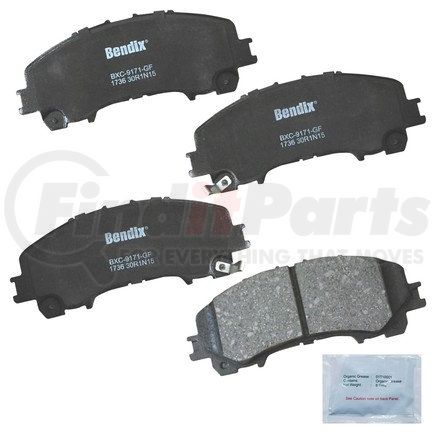 Bendix CFC1736 Premium Copper-Free Brake Pad