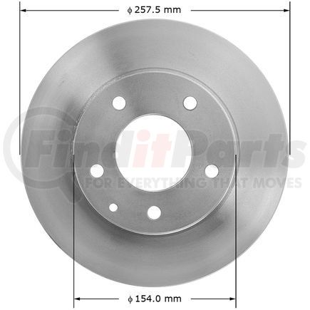 Bendix 141845 Brake Rotor, Service New