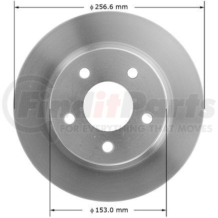 Bendix 141893 Brake Rotor, Service New