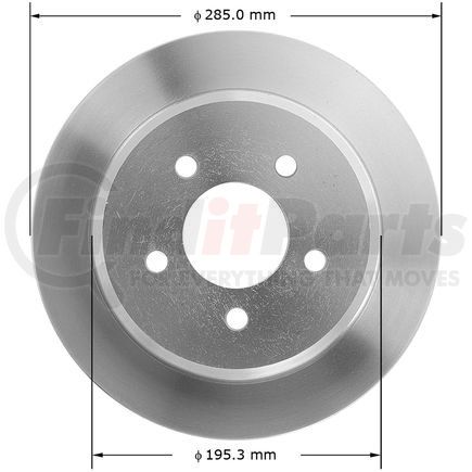 Bendix 145052 Brake Rotor, Service New